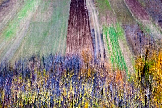 Fields in autumn, S. Stefano di Sessanio